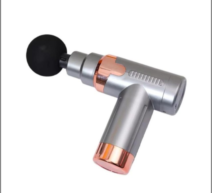 MS-208 Массажер JY-760 для тела 4 в 1 массажный пистолет для массажа мышц с насадками перкуссионный 