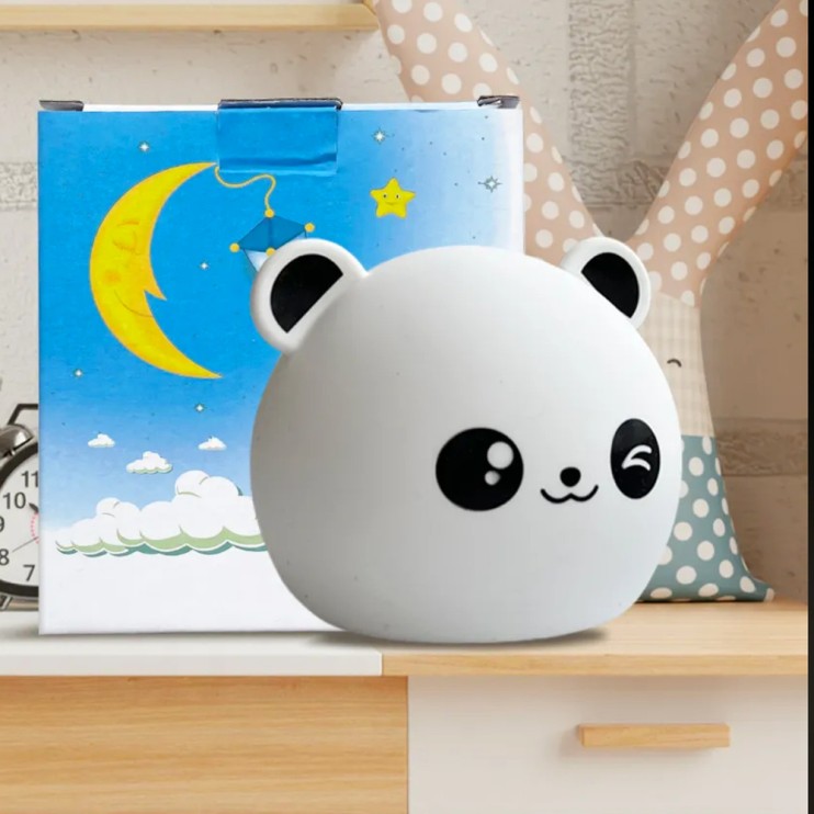 NCH-089 Ночник Панда силиконовый