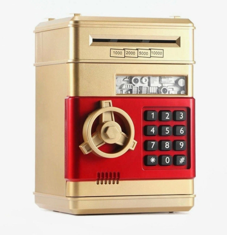 DT-304 Копилка Number Bank сейф детский