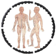 MS-075 Обруч Hoop Exerciser массажный для похудения