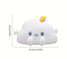 RZ-057 Ночник-светильник Облачко силиконовый с пультом