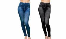TV-195 Лосины Slim Lift Caresse Jeans утягивающие
