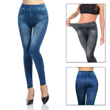 TV-195 Лосины Slim Lift Caresse Jeans утягивающие