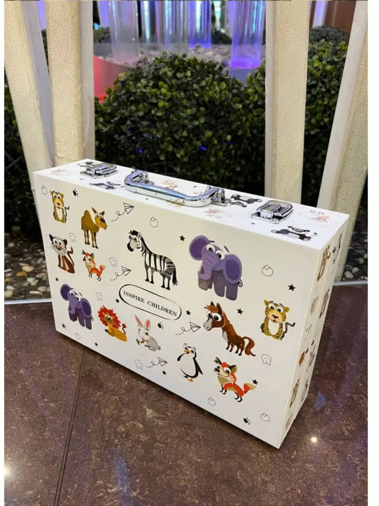 DT-310 Набор для рисования Inspire Children в кейсе двухярусный 145 предметов