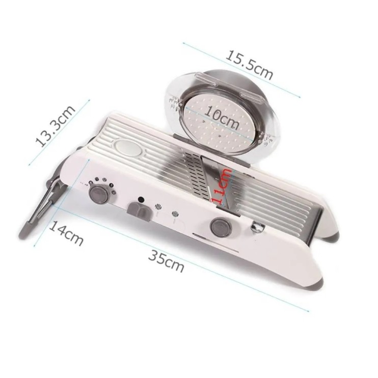 KP-228 Овощерезка Smart Multifunction Mandolin Slicer с держателем