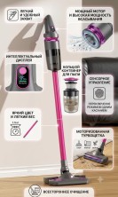 RZ-399 Пылесос Wireless Vacuum Cleaner вертикальный беспроводной для дома ,ручной аккумуляторный для ковров и мебели, с сенсорным управлением