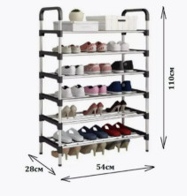 TV-727 Полка Easy to Assemble Shoe Rack  TL-30 для обуви 6 полок 