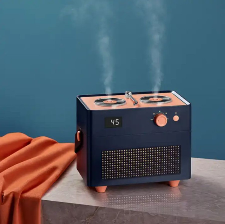 HM-183 Увлажнитель воздуха Record Player Double Spray Humidifier