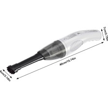 AV-204 Пылесос Vacuum Cleaner автомобильный беспроводной, портативный мини пылесос ручной для машины и дома