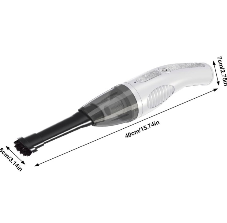 AV-204 Пылесос Vacuum Cleaner автомобильный беспроводной, портативный мини пылесос ручной для машины и дома