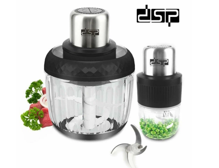 KP-015 Мини кухонный комбайн DSP 2в1 электрический