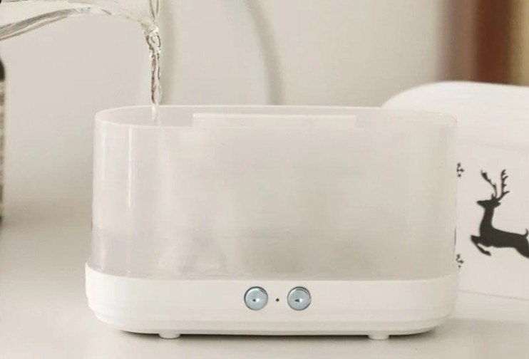 NCH-012 ночник Simulated Flame Aromatherapy Humidifier JS-1 аромадиффузор