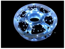 NCH-030 Гирлянда светодиодная катушка 50 м, белый холодный свет с  пультом