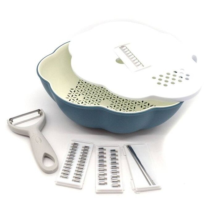 RZ-651 Терка-дуршлаг Cleaning Basket Two In One