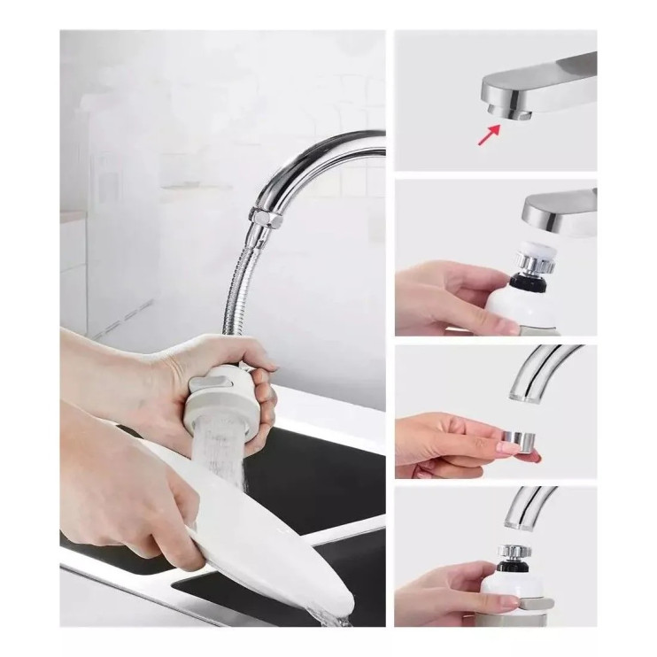 RZ-580 Насадка-удлинитель для смесителя гибкая