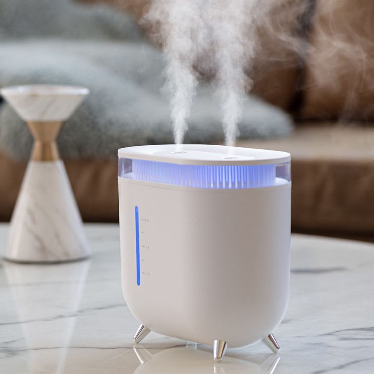HM-182 Увлажнитель воздуха Double Spray Humidifier с ночником