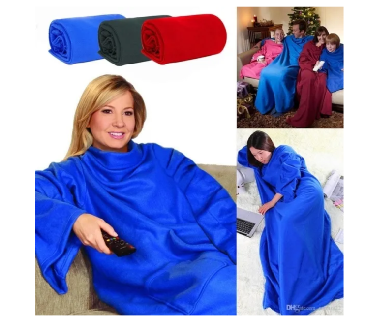 TDK-077 Плед Snuggie с рукавами