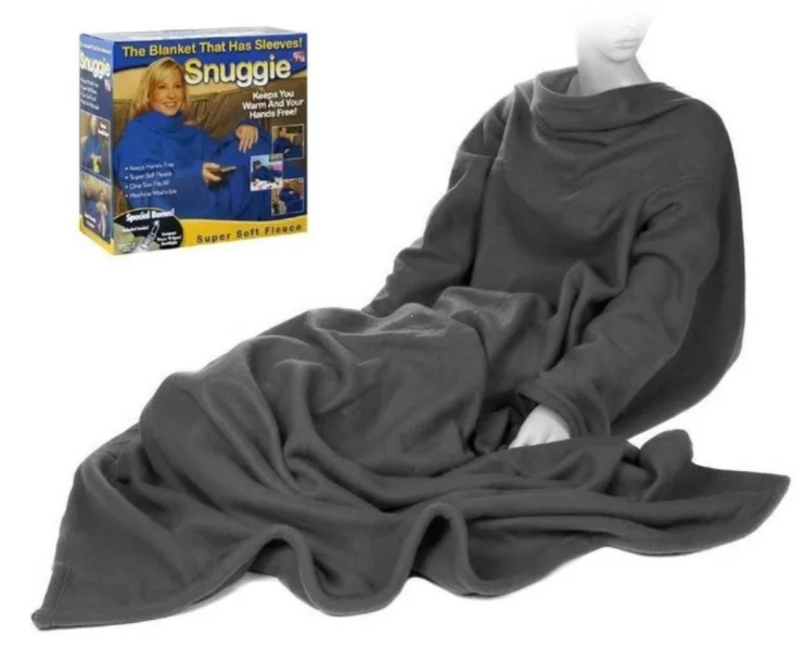 TDK-077 Плед Snuggie с рукавами