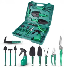 IN-130 Набор садовых инструментов 10 в 1 в чемодане