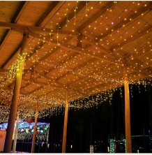 NCH-031 Гирлянда светодиодная катушка 50м GOLD с пультом