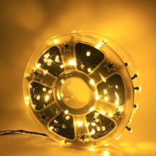 NCH-031 Гирлянда светодиодная катушка 50м GOLD с пультом