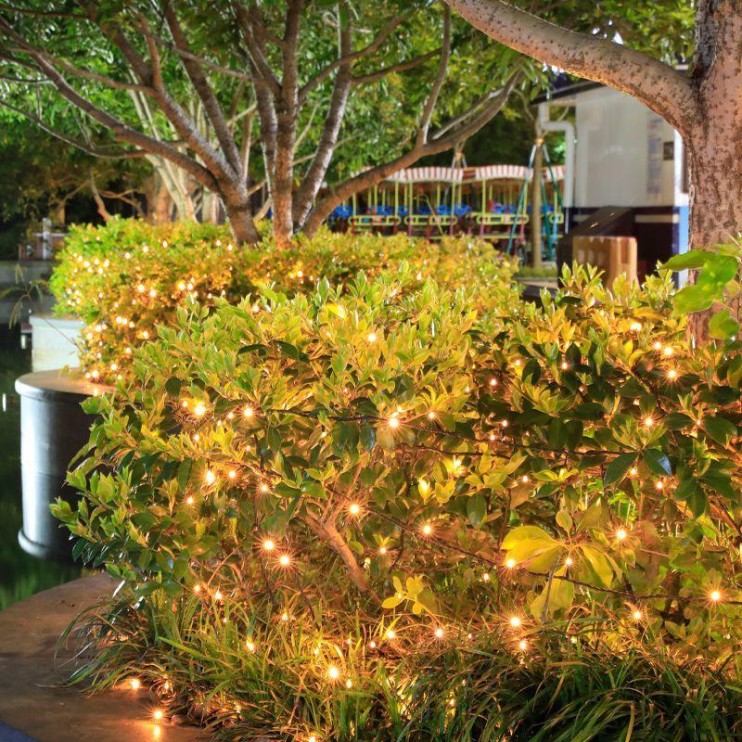 NCH-031 Гирлянда светодиодная катушка 50м GOLD с пультом