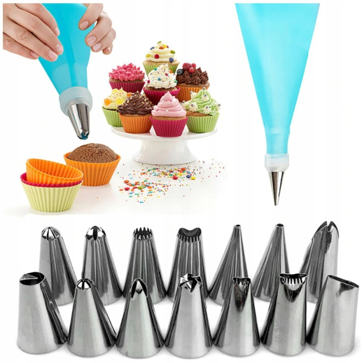 DOM-005 Набор  Cake confeiteiro  для украшения тортов 80 предметов