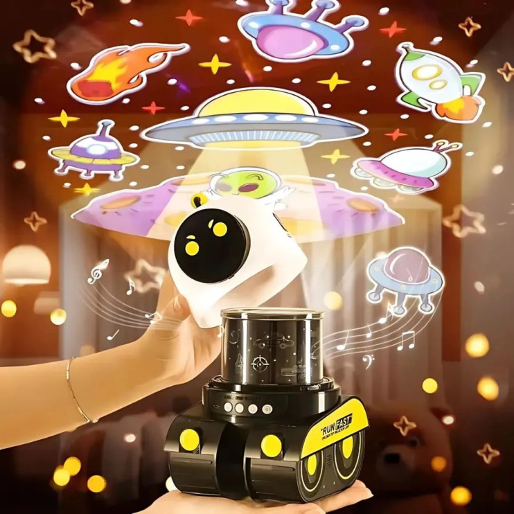 DT-182 Робот-автомобиль Robot Car Projection Lamp Drey Starry 