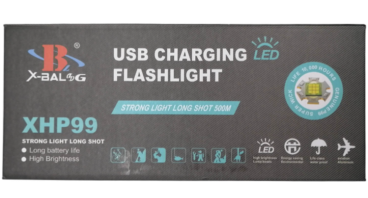 FA-001 Фонарь Charging Flashlight BL-A91-P99 ручной