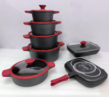 KP-106 Набор кастрюль HausRoland HR132-2 14PCS