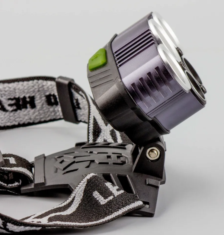 FNL-035 Фонарь Head Lamp налобный 3 фонарика