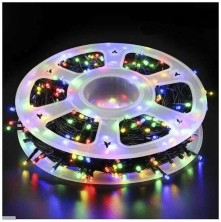 NCH-033  Гирлянда светодиодная катушка 50 м ,разноцветный с пультом