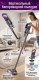 RZ - 277 Пылесос Intelligent Vacuum Cleaner вертикальный беспроводной 2в1 ,мощный ручной пылесос для дома ,авто с НЕРА-фильтром и Led подсветкой