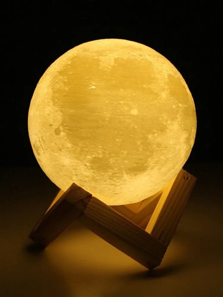 NCH-020-13 Ночник-светильник Humidifier Moon Lamp с увлажнителем  13 см