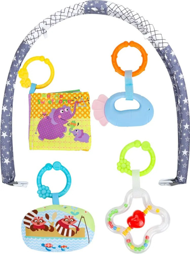 DT-320 Коврик-манеж развивающийся с игрушкам