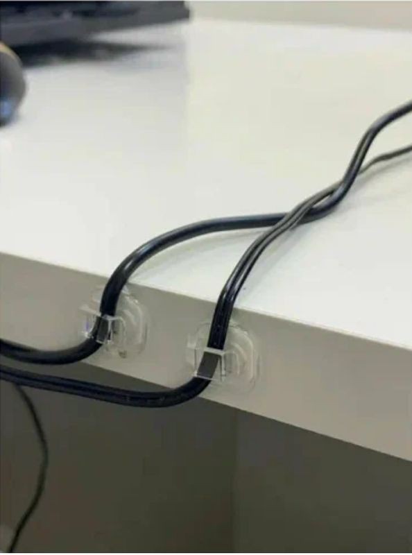 TL-020 Крючки для гирлянд и проводов самоклеящиеся 90шт