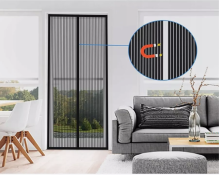 TV-911 Шторка Magic Mesh 110х210 см антимоскитная магнитная 