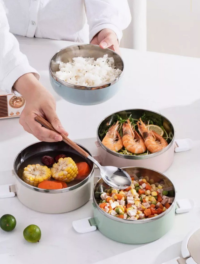 KP-361 Ланч бокс Lunch Box LB-7 четырёхъярусный