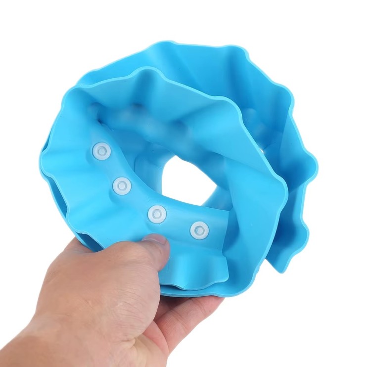 DT-655 Козырек Baby Bath Waterproof Shower Bonnet детский для купания