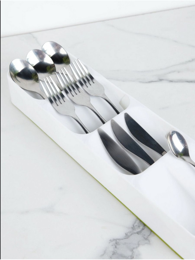 KP-802 Лоток для столовых приборов белые