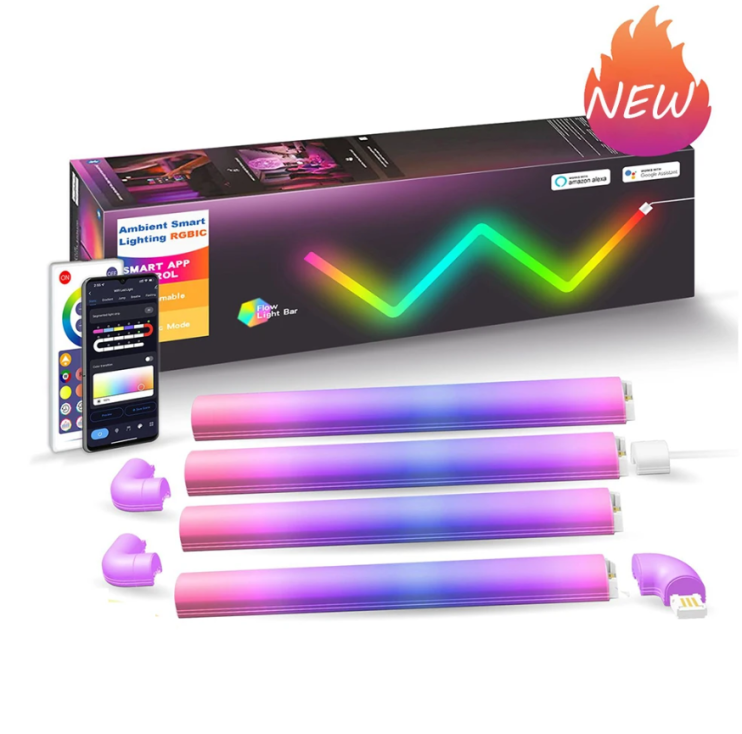 NL-200 Светильник Smart RGB 6+1 Wall Lights Gaming Rhythm Dancing Light настенный умный