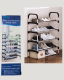 RZ-726 Этажерка Easy To Assemble Shoe Rack для обуви на 4 полки