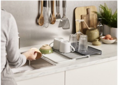 KP-614 Подставка Expandable Draining Board раздвижная для посуды