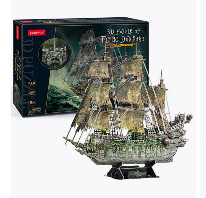 DT-328 3D Пазл CubicFun Flying Dutcamah  360 pcs