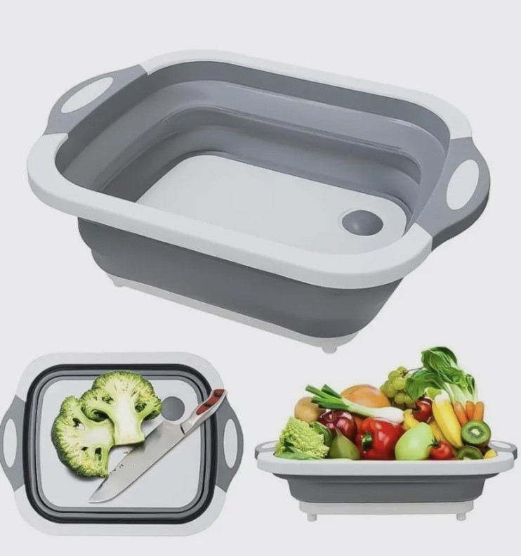 KP-400 доска Salter Collapsible Chop Board 2 в 1 разделочная