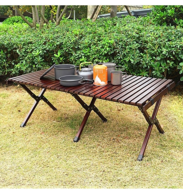 KP-723 Столик с сумкой бамбуковый