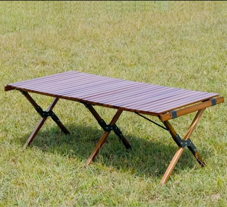 KP-723 Столик с сумкой бамбуковый