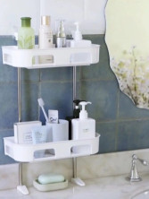 KP-933 Полка  Toilet Rack 2-Storey для ванной 