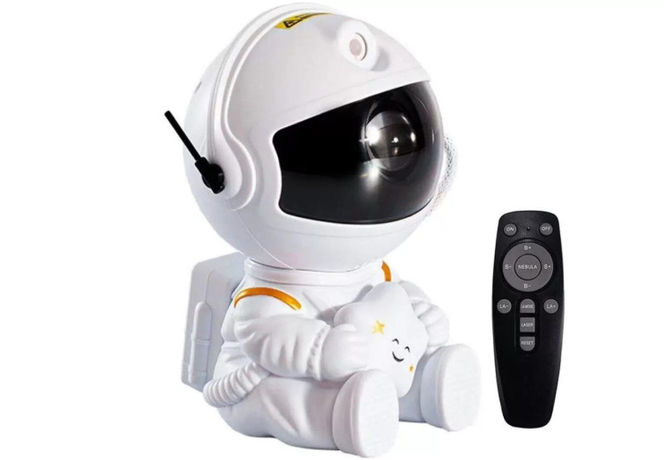 DT-257 Ночник-проектор Astronaut сидящий 