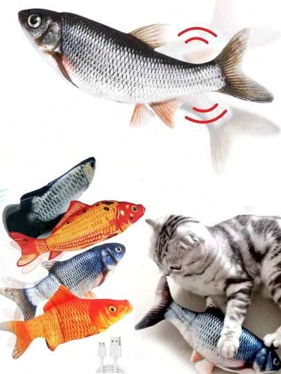 TV-671 Игрушка Рыбка для кошки